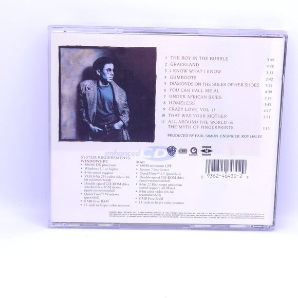 Paul Simon - Graceland (Enhanced Cd) - Picture 2 of 7